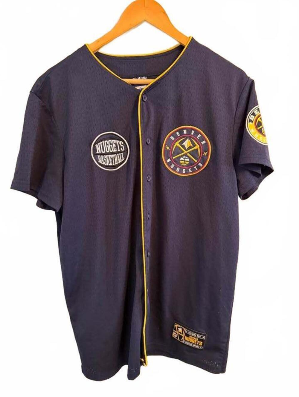 NBA Denver Nuggets Baseball Jersey